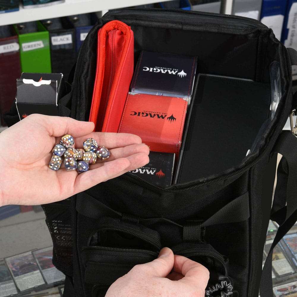 Evoretro Trading Card Rucksack Black – Bild 6