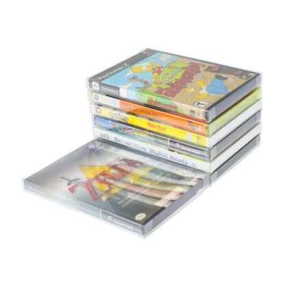 PET Gehäuse 25er-Pack für Gamecube/XBOX360/WII/PS2/DVD – Bild 2