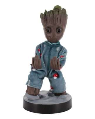 Marvel Cable Guys Lade-Halter Guardians of the Galaxy Pyjama Baby Groot 20 cm