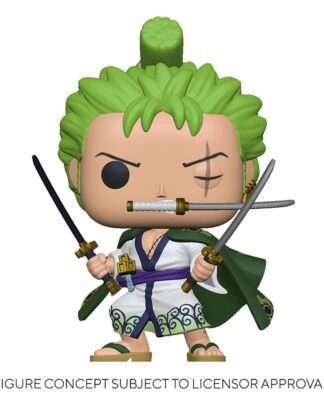 One Piece POP! Animation Vinyl Figur Roronoa Zoro 9 cm