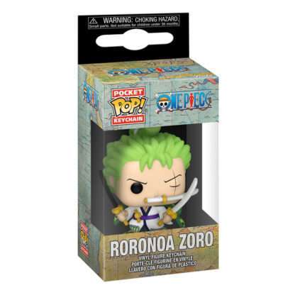 One Piece POP! Vinyl Schlüsselanhänger 4 cm Roronoa Zoro Display (12) – Bild 2