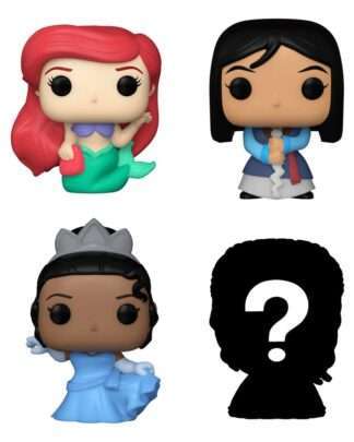 Disney Princesses Bitty POP! Vinyl Figuren 4er-Pack Ariel 2,5 cm - Beschädigte Verpackung
