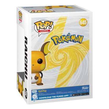 Pokemon POP! Games Vinyl Figur Raichu (EMEA) 9 cm – Bild 3