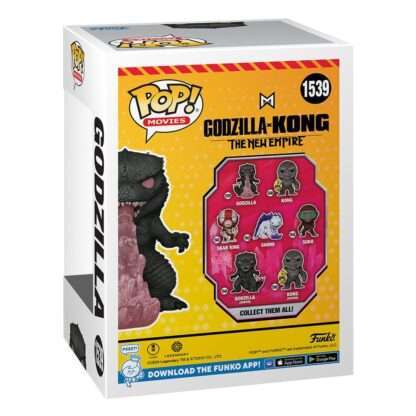 Godzilla vs. Kong 2 POP! Movies Vinyl Figur Godzilla w/Heat-Ray 9 cm – Bild 3
