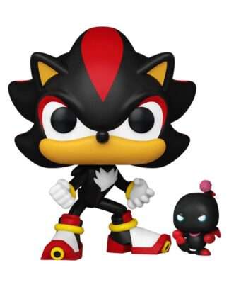 Sonic The Hedgehog POP & Buddy! Vinyl Figur Shadow w/DChao 9 cm