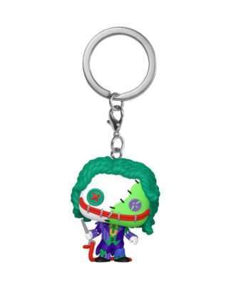 DC Patchwork POP! Vinyl Schlüsselanhänger 4 cm Joker Display (12)