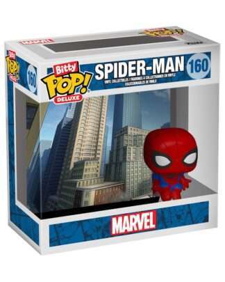 Spider-Man Bitty POP! Deluxe Vinyl Figuren Spider-Man(Cityscape) Display (12) 2,5 cm