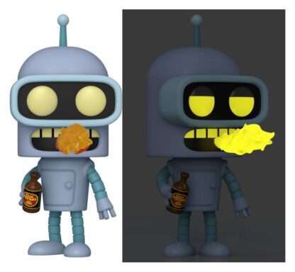 Futurama POP! TV Vinyl Figuren Bender w/CH(GW) 9 cm Sortiment (6)
