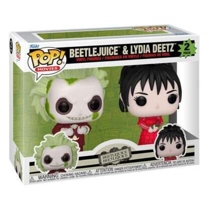 Beetlejuice 2 POP! Animation Vinyl Figuren 2er-Pack Beetlejuice & Lydia Deetz 9 cm – Bild 2