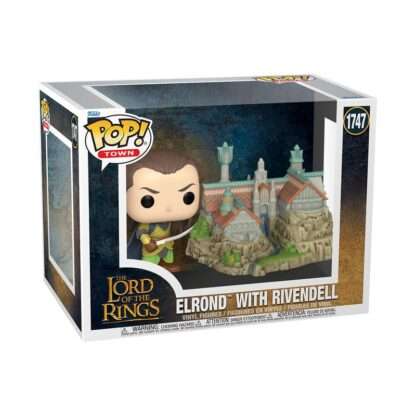 Der Herr der Ringe POP! Town Vinyl Figur Elrond & Rivendell 9 cm - Beschädigte Verpackung – Bild 2
