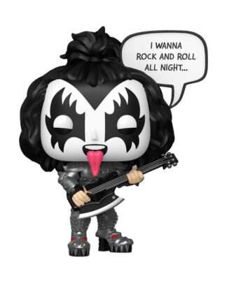 KISS POP! Sayings Vinyl Figur The Demon(R&R All Night) 9 cm