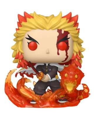 Demon Slayer: Kimetsu no Yaiba POP! Animation Vinyl Figur Kyojuro Rengoku 9th form Exclusive 9 cm - Beschädigte Verpackung