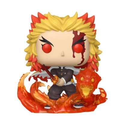 Demon Slayer: Kimetsu no Yaiba POP! Animation Vinyl Figur Kyojuro Rengoku 9th form Exclusive 9 cm - Beschädigte Verpackung