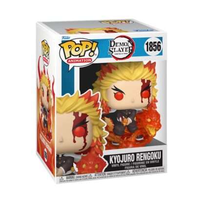 Demon Slayer: Kimetsu no Yaiba POP! Animation Vinyl Figur Kyojuro Rengoku 9th form Exclusive 9 cm - Beschädigte Verpackung – Bild 2