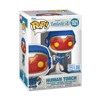 The Fantastic Four: First Steps POP! Vinyl Figur Human Torch (Astronaut) 9 cm – Bild 2