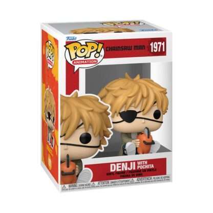 Chainsaw Man POP! Games Vinyl Figur Denji & Pochita 9 cm – Bild 2