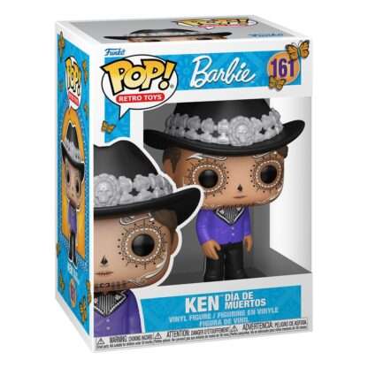 Barbie POP! Retro Toys Vinyl Figur Ken Dia de los Muertos 9 cm – Bild 2