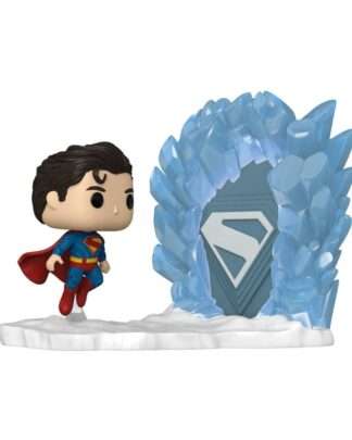 Superman (2025) POP Moments Vinyl Figuren Superman and Fortress of Solitude 9 cm