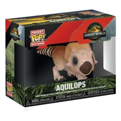 Jurassic World: Die Wiedergeburt Pocket POP! Vinyl Schlüsselanhänger 4 cm Aquilops Display (12) – Bild 2