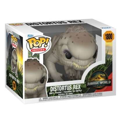 Jurassic World: Die Wiedergeburt POP! Movies Vinyl Figur Distortus Rex 9 cm – Bild 2