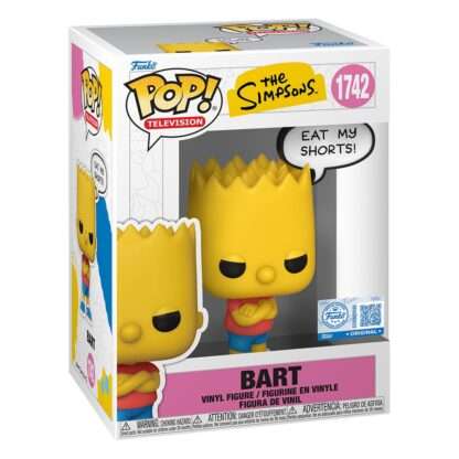 Simpsons POP! Sayings Vinyl Figur Bart 9 cm – Bild 2