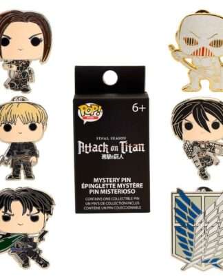 Attack on Titan Loungefly Ansteck-Pins Blind S4 Character Display (12)