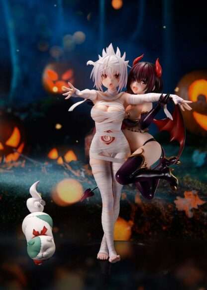 Ayakashi Triangle PVC Statue Matsuri Kazamaki & Suzu Kanade & Shirogane 25 cm – Bild 5