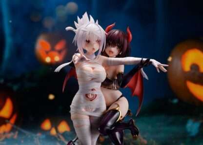 Ayakashi Triangle PVC Statue Matsuri Kazamaki & Suzu Kanade & Shirogane 25 cm – Bild 6