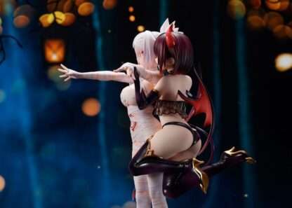 Ayakashi Triangle PVC Statue Matsuri Kazamaki & Suzu Kanade & Shirogane 25 cm – Bild 8