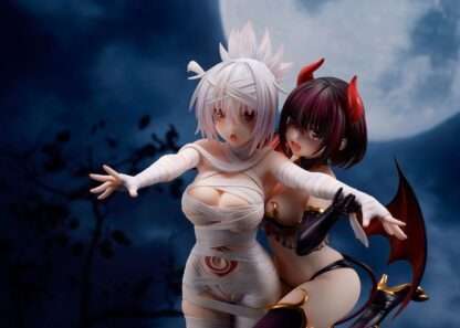 Ayakashi Triangle PVC Statue Matsuri Kazamaki & Suzu Kanade & Shirogane 25 cm – Bild 11