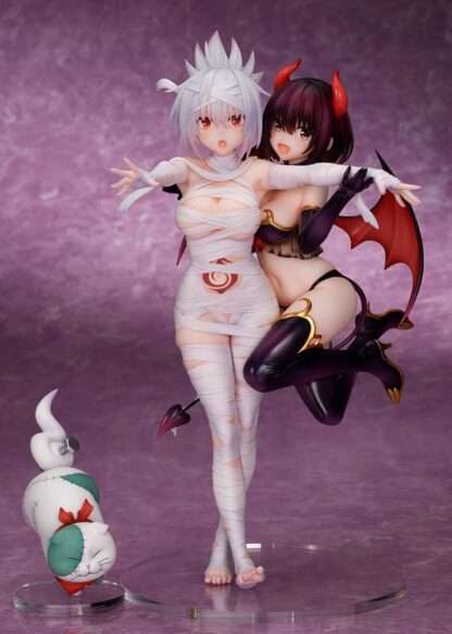 Ayakashi Triangle PVC Statue Matsuri Kazamaki & Suzu Kanade & Shirogane 25 cm – Bild 12