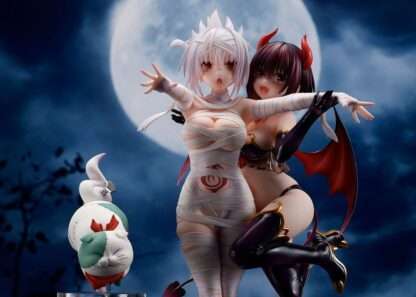 Ayakashi Triangle PVC Statue Matsuri Kazamaki & Suzu Kanade & Shirogane 25 cm – Bild 13