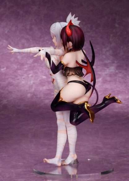 Ayakashi Triangle PVC Statue Matsuri Kazamaki & Suzu Kanade & Shirogane 25 cm – Bild 16