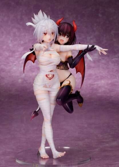 Ayakashi Triangle PVC Statue Matsuri Kazamaki & Suzu Kanade & Shirogane 25 cm – Bild 20