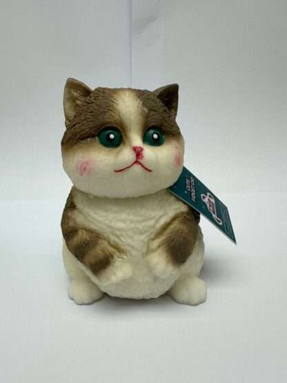 Fun Maker Squishy Fidget Toy Dark Brown Cat 11 cm – Bild 2