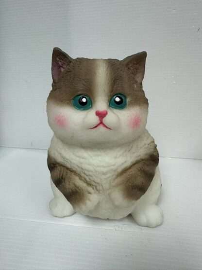 Fun Maker Squishy Fidget Toy Dark Brown Cat 11 cm – Bild 7