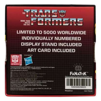 Transformers Generation 1 Medaille Bumblebee Limited Edition – Bild 4