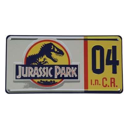 Jurassic Park Replik 1/1 Dennis Nedry Nummernschild