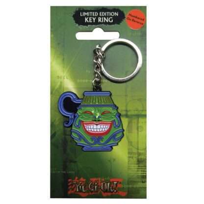 Yu-Gi-Oh! Metall Schlüsselanhänger Pot of Greed Limited Edition – Bild 3