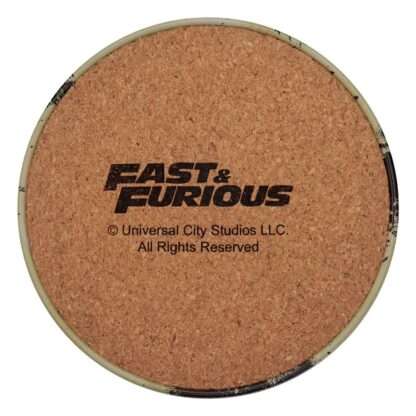 Fast & Furious Untersetzer 4er-Pack Vintage Style – Bild 2