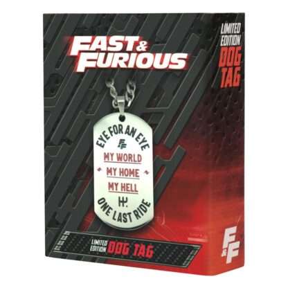 Fast & Furious Erkennungsmarken mit Kette – Bild 6