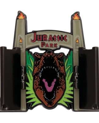 Jurassic Park Ansteck-Pin Gates Hinged