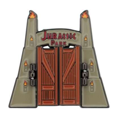 Jurassic Park Ansteck-Pin Gates Hinged – Bild 4