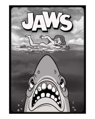 Jaws Kunstdruck Limited Edition 42 x 30 cm