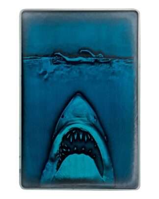 Jaws Metallbarren 50th Anniversary Poster Limited Edition