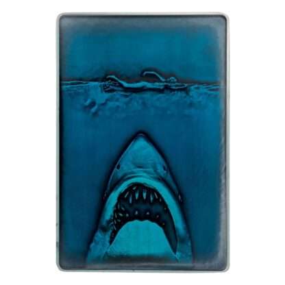 Jaws Metallbarren 50th Anniversary Poster Limited Edition