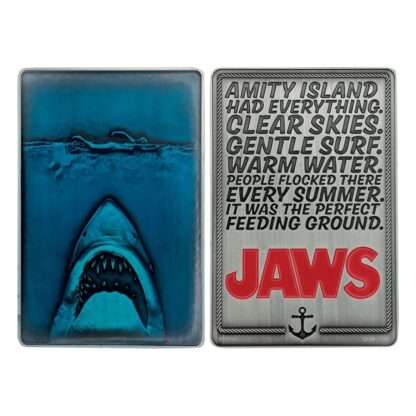 Jaws Metallbarren 50th Anniversary Poster Limited Edition – Bild 5
