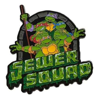 Teenage Mutant Ninja Turtles Ansteck-Pin 40th Anniversary Limited Edition  - Beschädigte Verpackung
