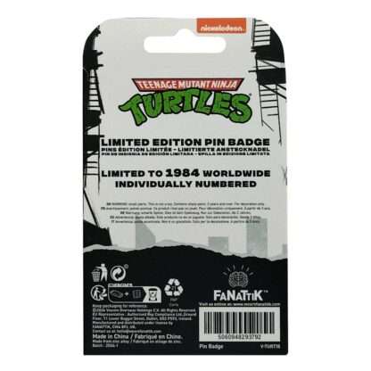Teenage Mutant Ninja Turtles Ansteck-Pin 40th Anniversary Limited Edition  - Beschädigte Verpackung – Bild 2