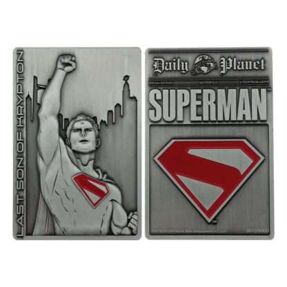 Superman 2025 Metallbarren Last Son of Krypton Limited Edition – Bild 5